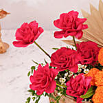 Shubh Diwali Blossom Basket