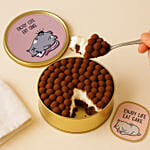 Sleepy Cat Cake Half Kg