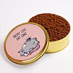 Sleepy Cat Cake Half Kg