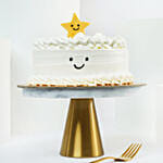 Smiling Star Chocolate Cake 4 Portion