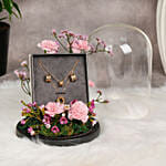 Spheres By Cerruti 1881 with Flowers, Necklace and Earrings