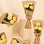 Spray Roses Bouquet Set Of 5 For Teacher