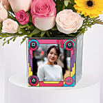 Squid Squad Personalised Flower Vase