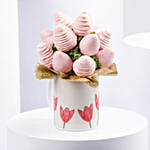 Starwberries in Tulips Mug