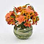 Sugar Free Pistachio Cake with Flowers