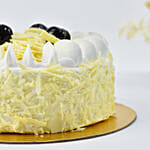 Sugar Free White Forest Cake Half Kg