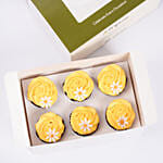 Sunny Daisy Chocolate Delights Cup Cake