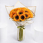 Sunny Hill 20 Sunflowers Bouquet