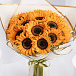 Sunny Hill 20 Sunflowers Bouquet