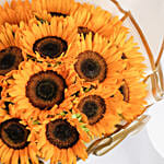 Sunny Hill 20 Sunflowers Bouquet