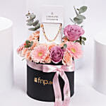 Swarovski Crystals Bracelet Gift Basket For Her