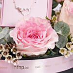 Swarovski Infinity Heart Necklace Gift Box For Her