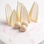 Sweet & Delicious Vanilla Eggless Cake 8 Portion