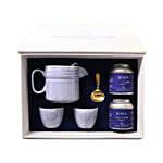 Sy'a Ramadan Royal Grey Set With Green Teas