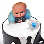 The Boss Baby Marble Cake