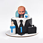 The Boss Baby Red Velvet Cake
