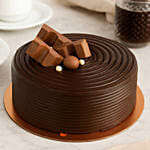 The Chocolate Whirl Half Kg Cake