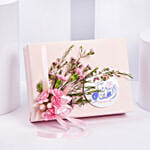 Tickle Tickle Toby Turtle Organic New Born Hamper With Flowers