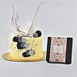 Tiers of Joy Delectable Marble Cake with Mirzam Chocolates