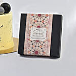 Tiers of Joy Delectable Vanilla Cake with Mirzam Chocolates