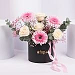 Timeless Touch Gerbera And Rose Box