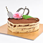 Tiramisu Heart Cake 8 Portion