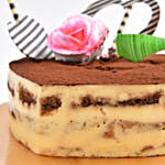 Tiramisu Heart Cake 8 Portion