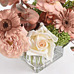 Tiramisu Temptation Birthday Cake With Flower