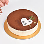 Tiramisu Velvet Cake With Flower