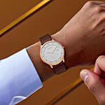 Titan Edge Ultra slim Watch Gift Box for Him