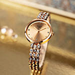 Titan Raga Showstopper Rose Gold Watch For Her