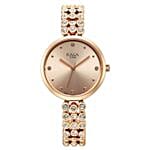 Titan Raga Showstopper Rose Gold Watch For Her