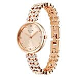 Titan Raga Showstopper Rose Gold Watch For Her
