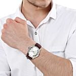 Titan Watch and Hero Dad Mug Gift Set