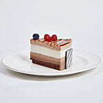 Vivid Bunch Of Flowers With Cake