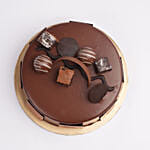 كيكة ترافل و براونيز بالشوكولاتة | نصف كيلو