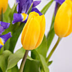 Tulip And Iris Delight Arrangement