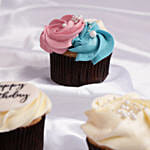 Twilight Whirl Red Velvet Cupcake