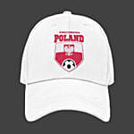 Unisex Soccer Personalised Cap Poland