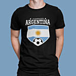 Unisex Soccer T Shirt Argentina M