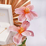 Vega Heart Diamond Necklace And Earring Gift Set For Her