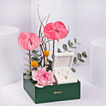 Vega Palm Diamond Necklace