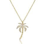 Vega Palm Diamond Necklace