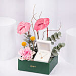 Vega Palm Diamond Necklace