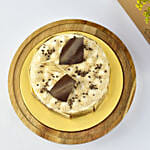 Vegan Butterscotch Cake with Flowers