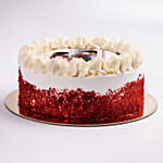 Velvety Photo Cake For Anniversary One Kg