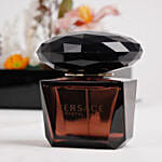 Versace Crystal Noir Perfume And Flower For Her