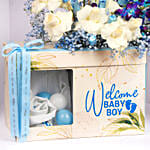 Welcome Baby Boy Celebration Gift Set