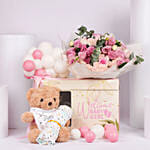 Welcome Baby Girl Gift Set
