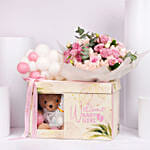 Welcome Baby Girl Gift Set